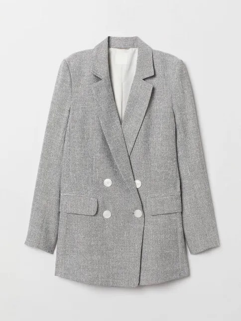 H&M Double-Breasted Blazer Nwot